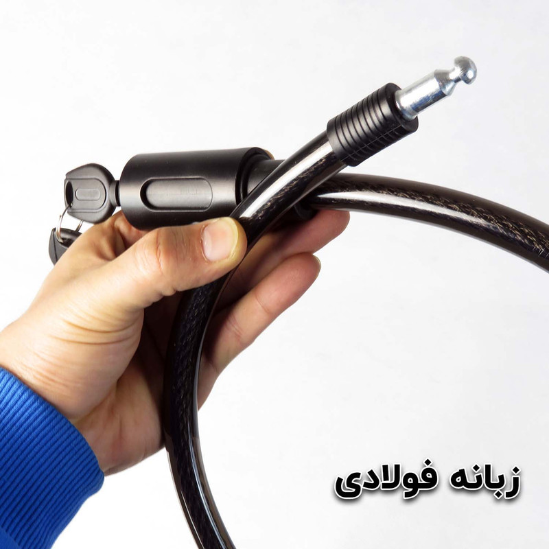 قفل کابلی موتور سیکلت راکس مدل 15-800 کد 782