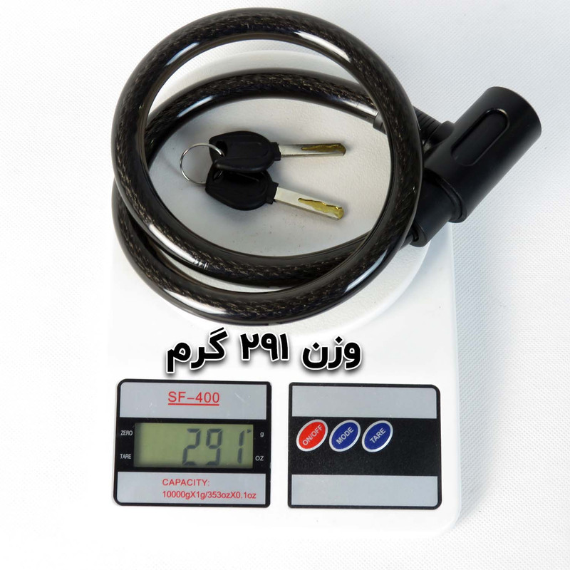 قفل کابلی موتور سیکلت راکس مدل 15-800 کد 782