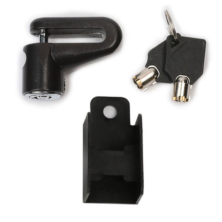 قفل دیسکی موتور سیکلت موتو لاک مدل فولادی کد JK-303