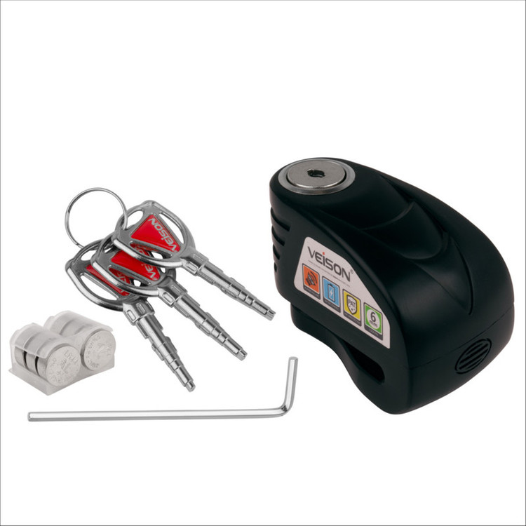 قفل دیسکی موتورسیکلت ویژن مدل دزدگیردار DX18-B
