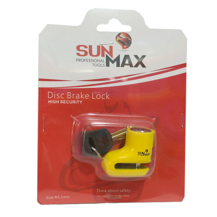 قفل دیسکی موتورسیکلت سان مکث مدل SMT-5.5CM-SUN MAX