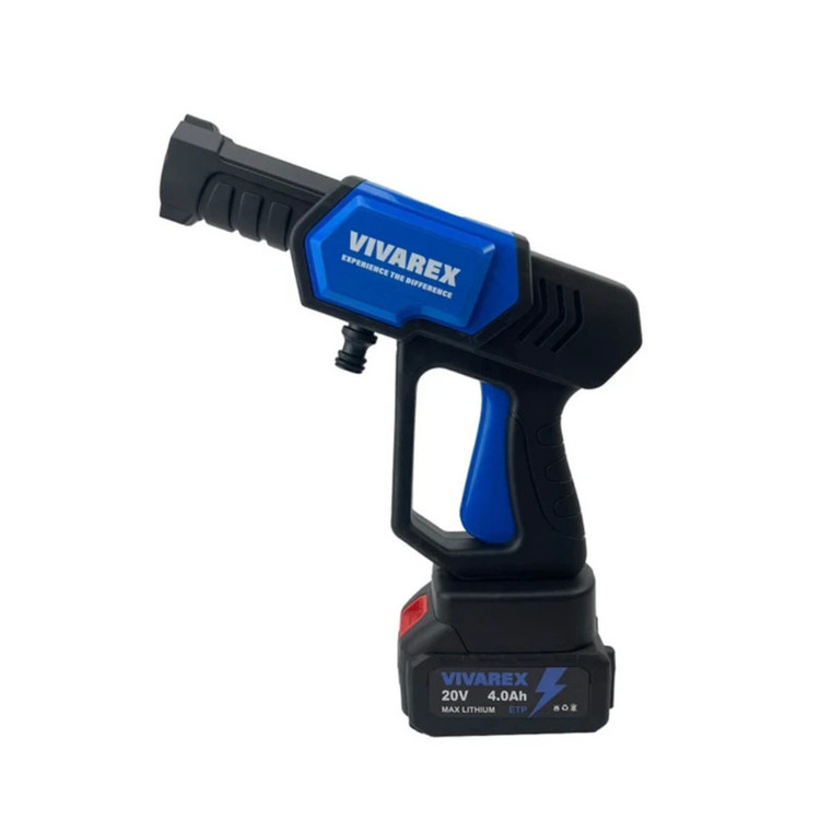 کارواش شارژی 25 بار 20 وات با موتور ذغالی ویوارکس مدل VR2425V2-PW با حداکثر دبی اب 4 لیتر بر دقیقه