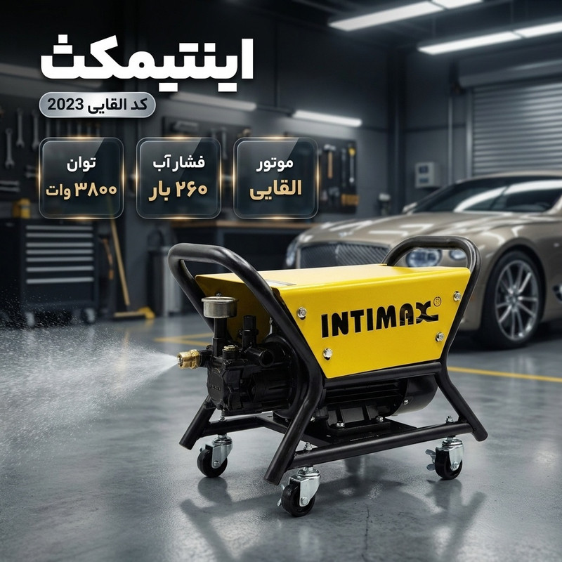 کارواش صنعتی اینتیمکث کد القایی 2023