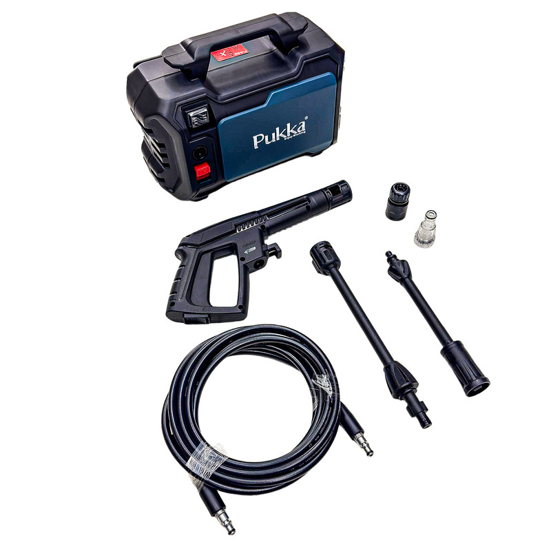 کارواش برقی 110 بار 1400 وات با موتور دینامی پوکا مدل PW-8200 IPX5 با حداکثر دبی آب 5.5 لیتر بر دقیقه