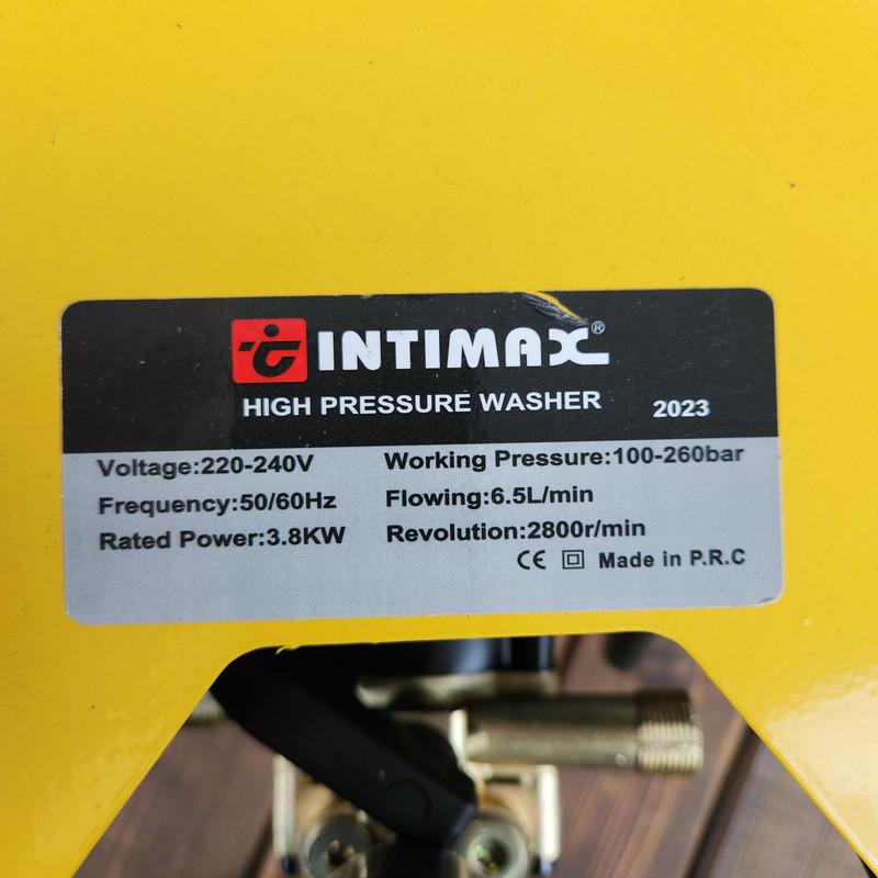 کارواش صنعتی اینتیمکث کد 3800W