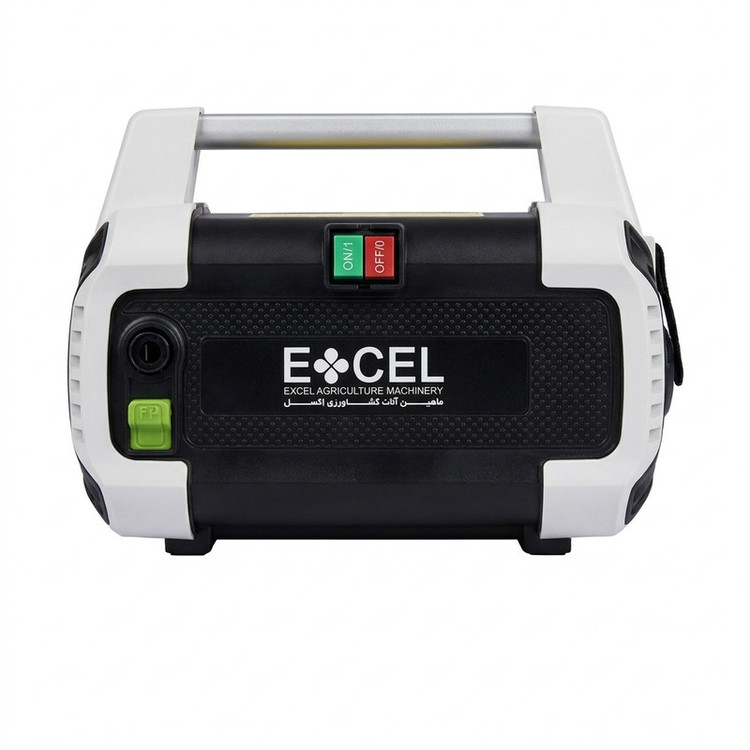 کارواش صنعتی برقی اکسل مدل EX1500 با توان 1400 وات، فشار 120 بار، دبی آب 5 لیتر در دقیقه و قابلیت مکش خودکار آب