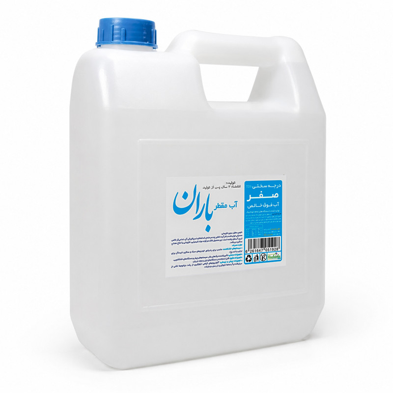 آب مقطر بـاران کد B1G34 حجم 3400 میلی لیتر