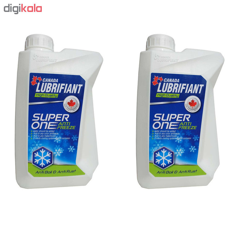 ضد یخ خودرو کانادا لوبریفنت مدل Super ONE حجم 1000 میلی لیتر بسته 2 عددی