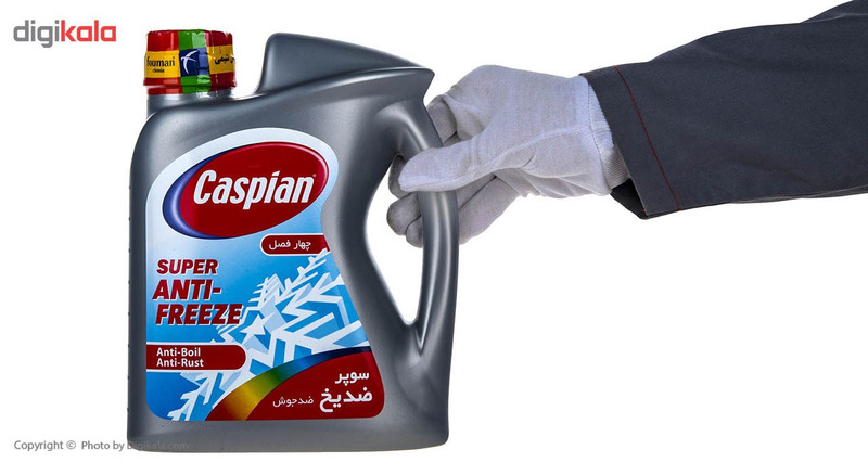 ضدیخ خودرو کاسپین مدل Super Anti Freeze حجم 1.78 لیتر
