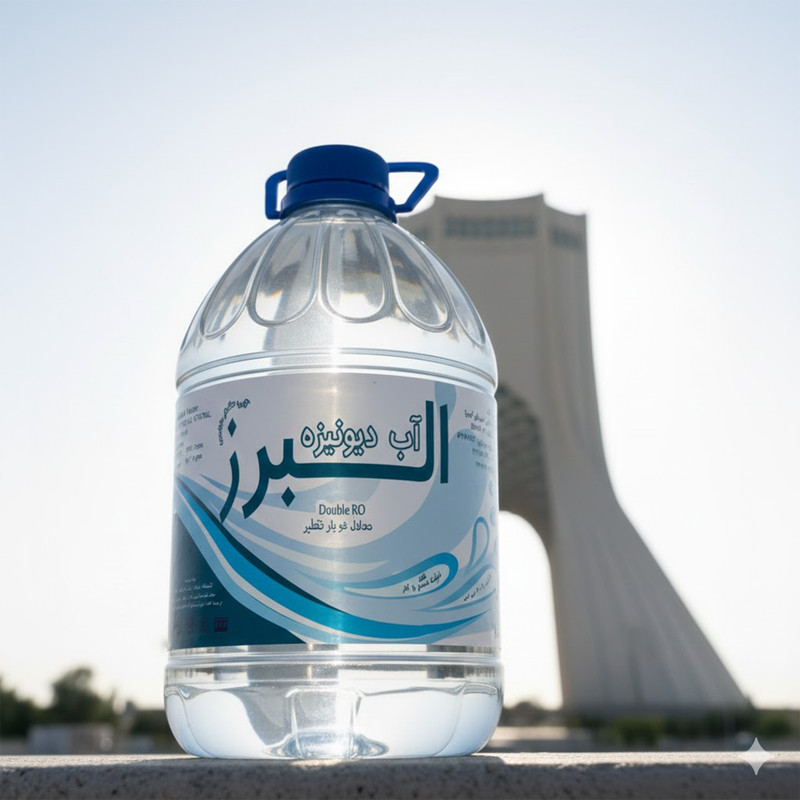 آب رادیاتور مدل دوبار تقطیر حجم 5000 لیتر