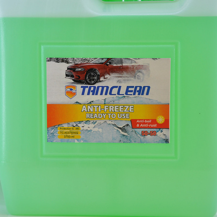 ضدیخ آماده به مصرف تام کلین مدل TC-AE3750N02 حجم 3750 میلی لیتر