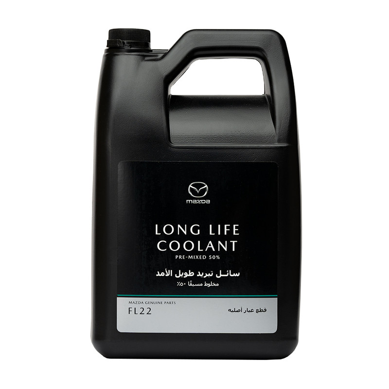 آب رادیاتور مزدا مدل FL22 کد Long Life Coolant حجم 4 لیتر