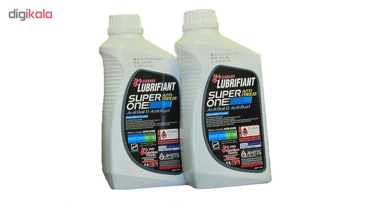 ضد یخ خودرو کانادا لوبریفنت مدل Super One حجم 2 لیتر بسته 2 عددی