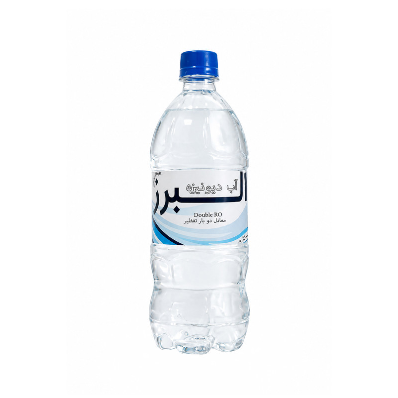 آب مقطر البرز مدل 2 بار تقطیر دیونیزه DW-1L حجم 1 لیتر