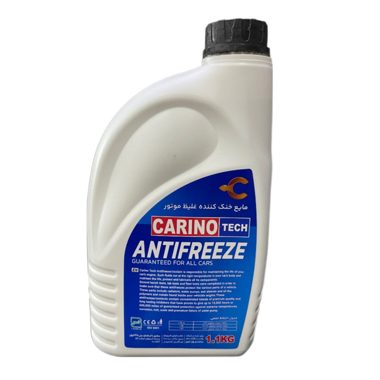ضدیخ خودرو کارینو مدل antifreeze Tech حجم 1 لیتر