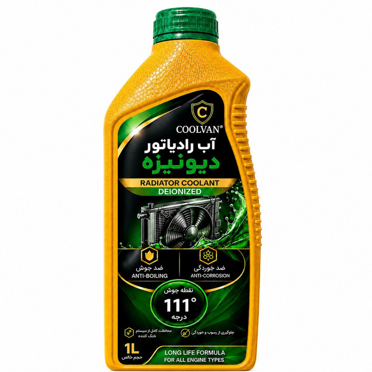 آب رادیاتور کولوان مدل Anti freeze حجم 1 لیتر