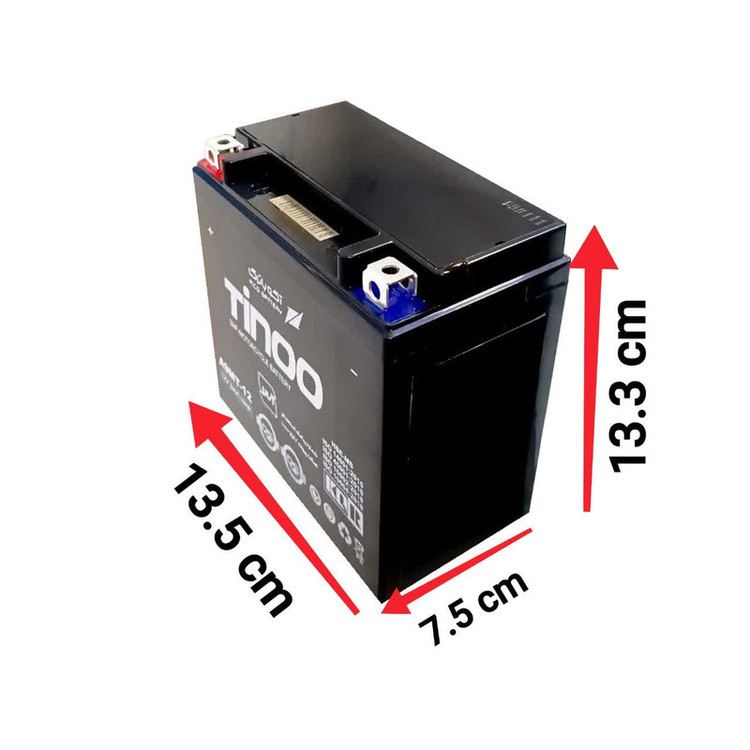 باتری موتورسیکلت 12 ولت 9 آمپر تینو مدل A9MT-12
