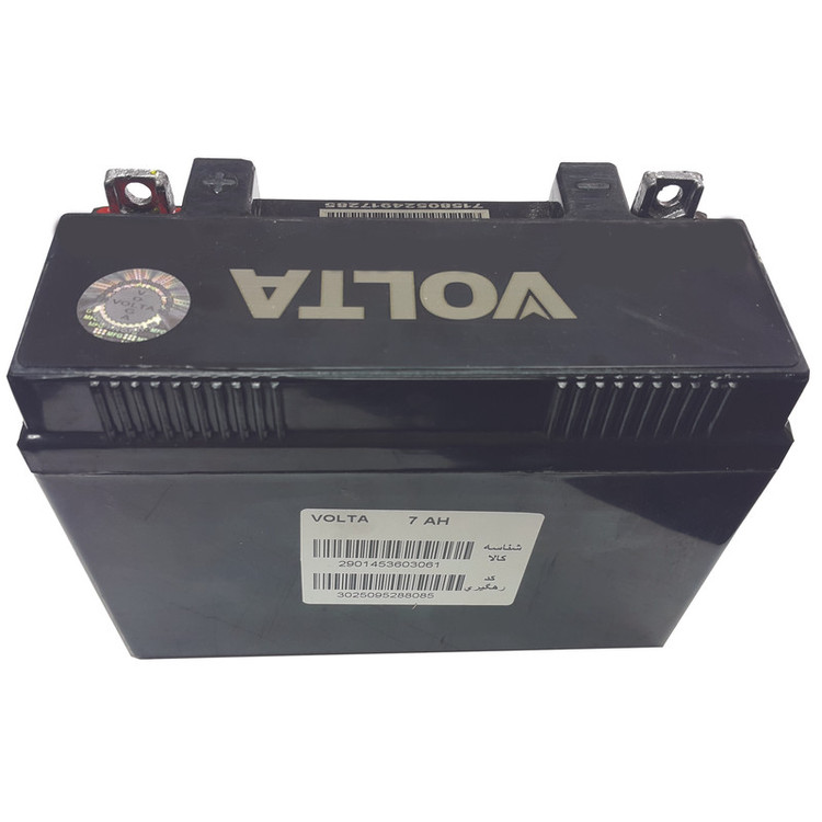 باتری موتورسیکلت ولتا مدل 12N7-3B MF 12v-7Ah