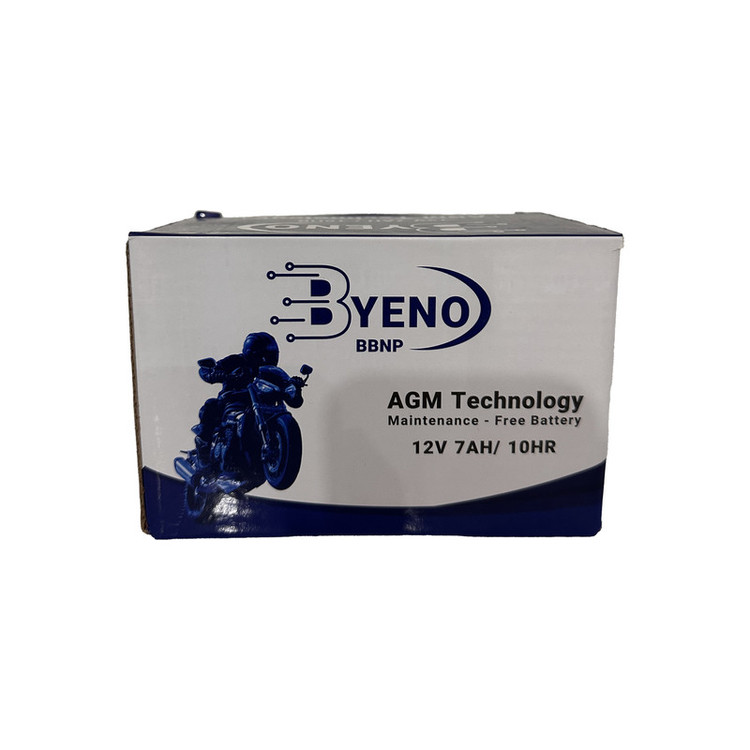 باتری موتورسیکلت بینا باتری مدل باینو ۱۲ ولت ۷ آمپر - 12V 7AH / 10HR