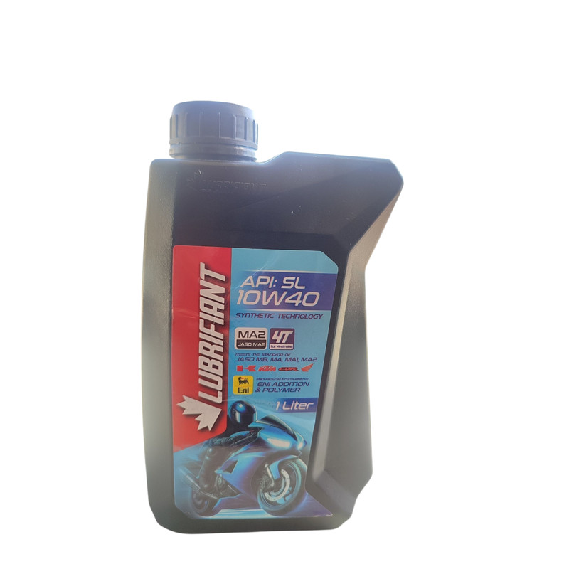 روغن موتور سیکلت تمام سنتتیک کانادا لوبریفنت مدل SL 10W-40 حجم 1 لیتر
