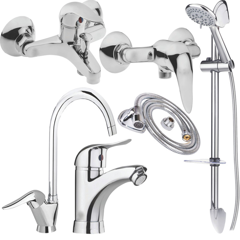 ست شیرآلات ایلمان مدل اردکی O.R223 مجموعه 6 عددی