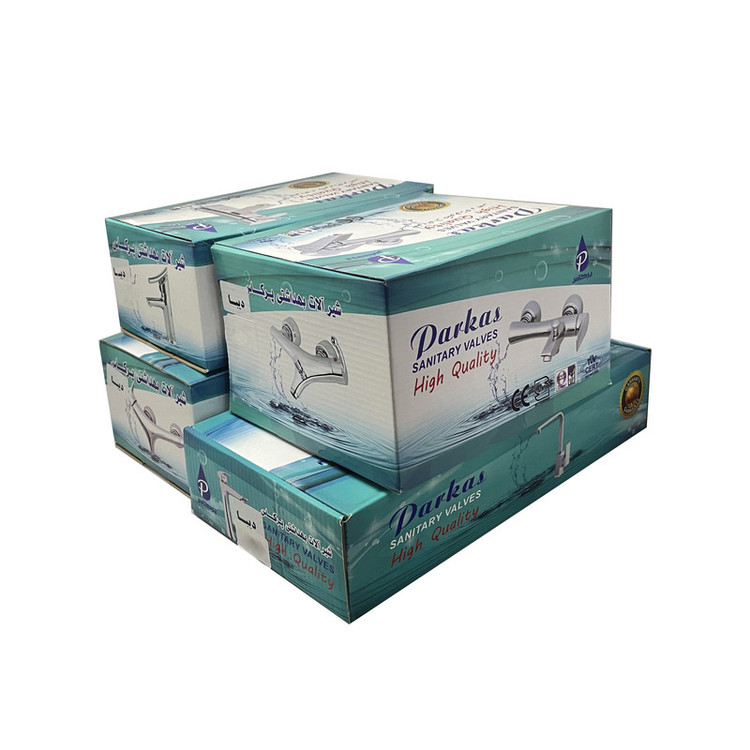 ست شیرآلات پرکاس مدل دیبا کد WG-02 یونیورست مجموعه 6 عددی