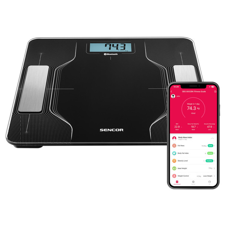 ترازو دیجیتال سنکور مدل SBS 8002BK