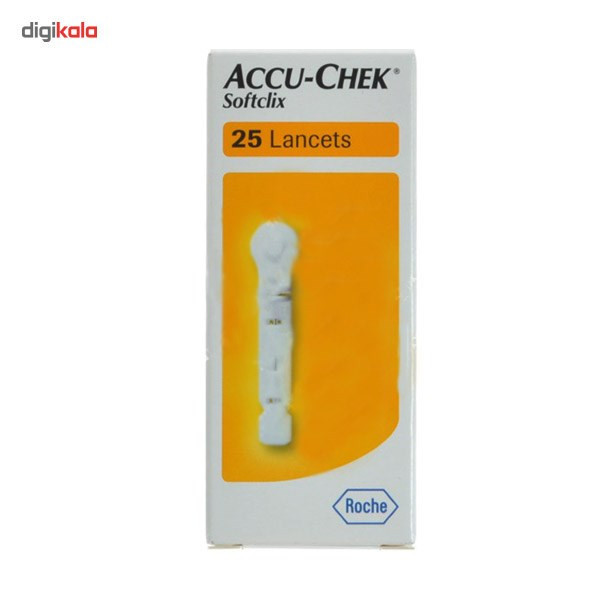 سوزن 25 تایی تست قند خون آکیو چک Soflclix