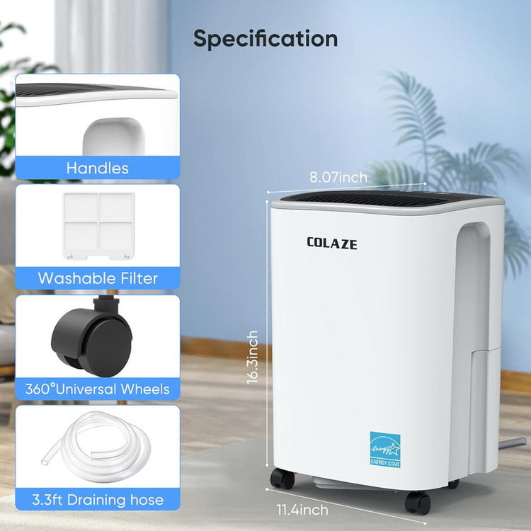 دستگاه رطوبت گیر کولیز مدل PD12R-KBE