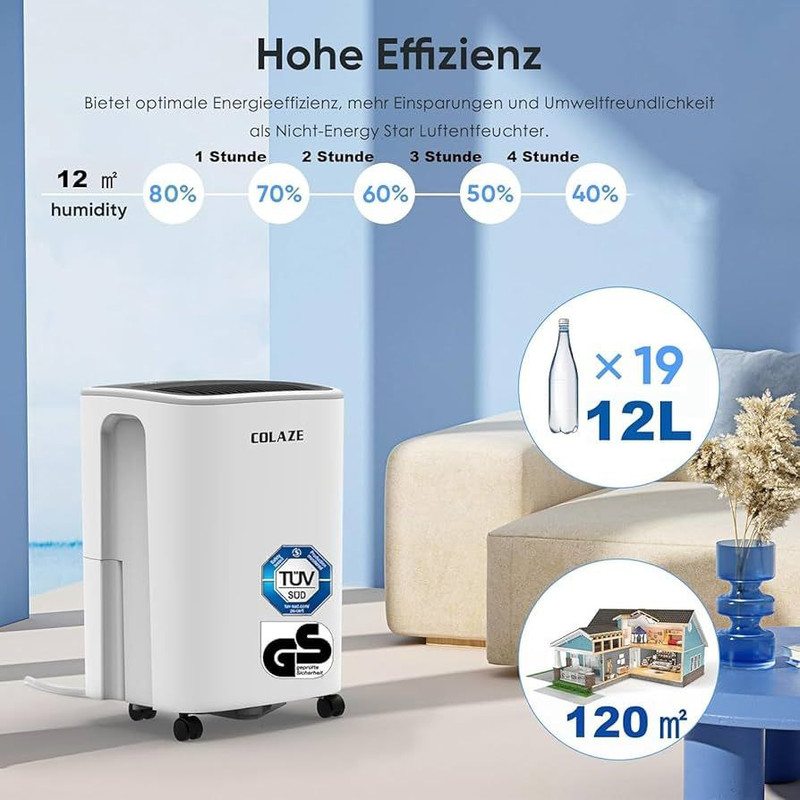 دستگاه رطوبت گیر کولیز مدل PD12R-KBE