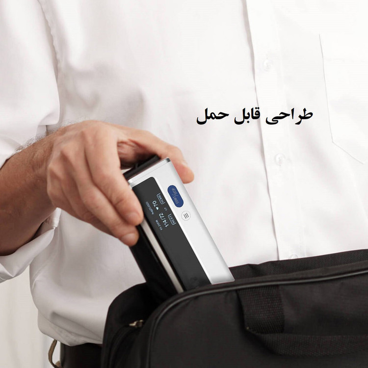 فشارسنج بازویی دیجیتال ولو مدل Armfit با کاف یکپارچه قابل تنظیم 22 تا 42 سانتیمتر، اتصال بلوتوث به اپلیکیشن، حافظه 31–60 رکورد، اندازهگیری فشار خون و ضربان قلب، شارژی و قابل حمل