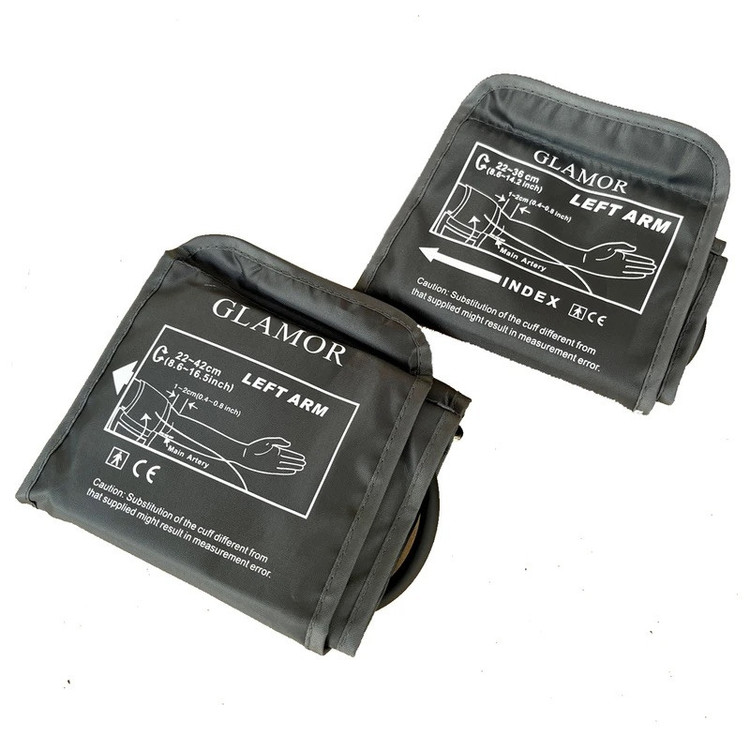 فشارسنج دیجیتال بازویی گلامور مدل HL858GC با نمایشگر LCD، حافظه 40 رکورد، پشتیبانی 3 کاربر، تشخیص آریتمی، دو کاف بزرگ و کوچک، منبع انرژی برق و باتری و کیف ضد ضربه