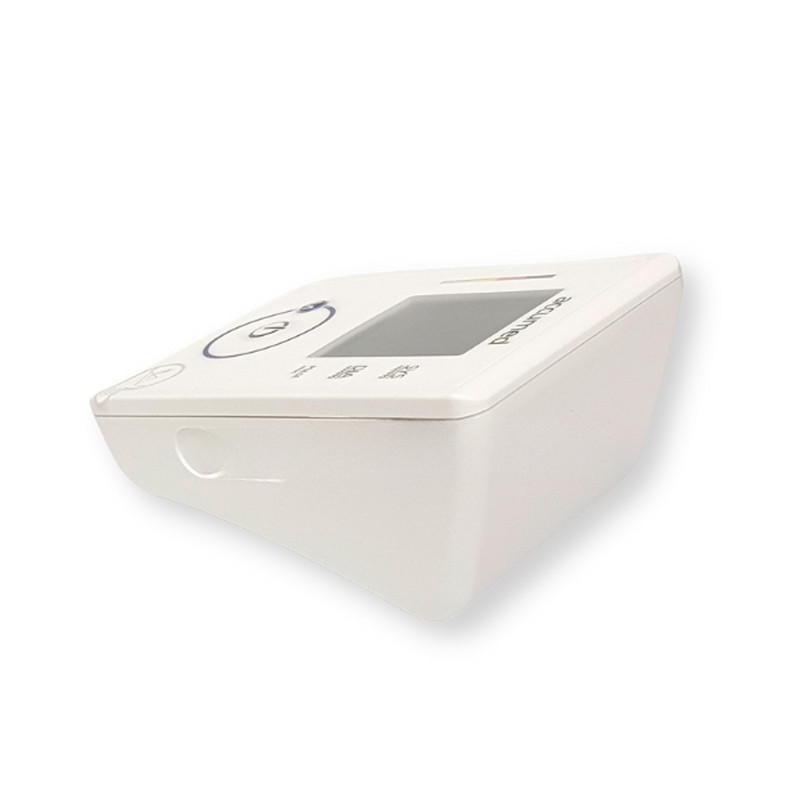 فشارسنج بازویی دیجیتال اکیومد مدل CG-165 با نمایشگر LCD بزرگ، حافظه 90 عددی، محاسبه میانگین 3 نتیجه آخر و اندازهگیری ضربان قلب 40 تا 200 ضربه در دقیقه
