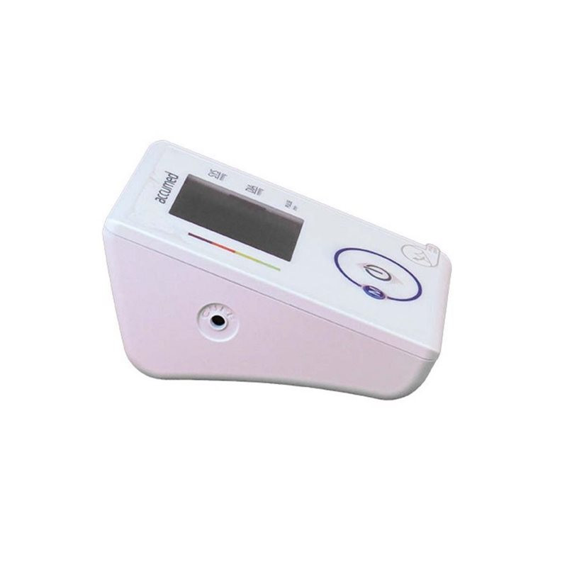 فشارسنج بازویی دیجیتال اکیومد مدل CG-165 با نمایشگر LCD بزرگ، حافظه 90 عددی، محاسبه میانگین 3 نتیجه آخر و اندازهگیری ضربان قلب 40 تا 200 ضربه در دقیقه