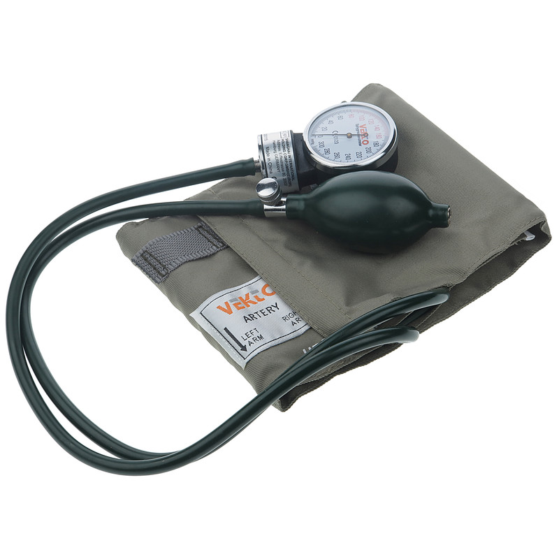 فشارسنج عقربه ای بازویی وکتو مدل HS-20A با منبع انرژی برق و باتری، مناسب سایز بازو 22 تا 44 سانتی‌متر، طراحی جمع‌وجور و دقیق، قابل استفاده در منزل و مطب