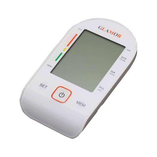 فشارسنج دیجیتال بازویی گلامور مدل PG-800B19 با قابلیت اعلان صوتی فارسی، تشخیص آریتمی قلب، حافظه 90 جایگاه، دو عدد کاف سایز 22 تا 42 سانتیمتر و عملکرد با برق و باتری