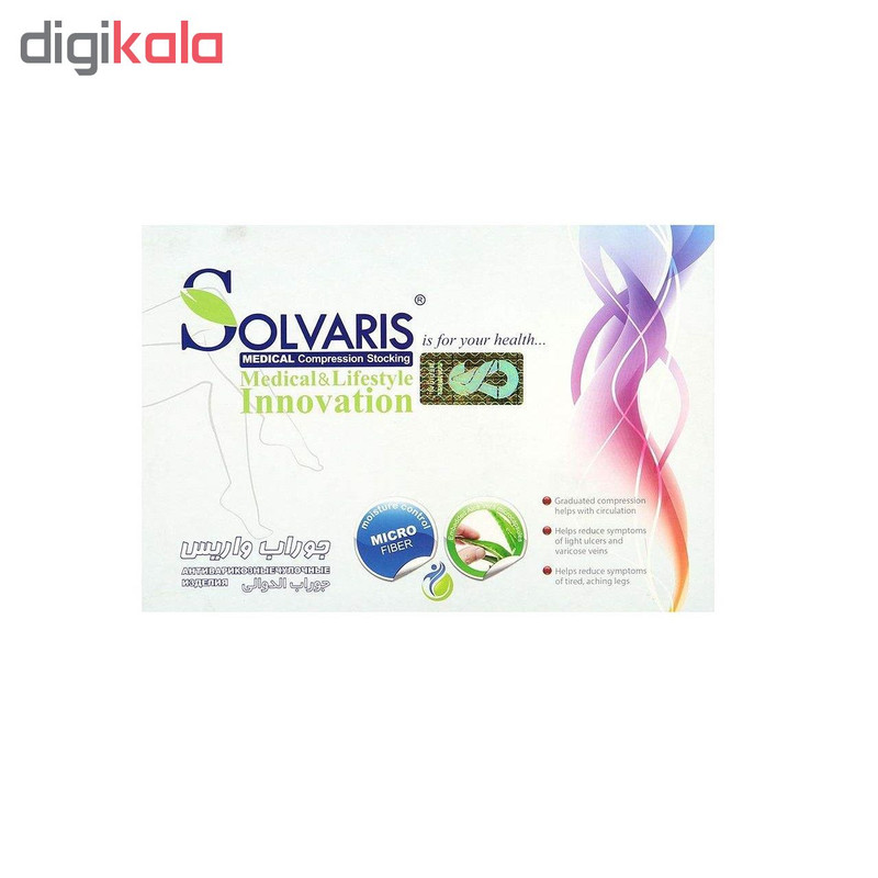 جوراب واریس سولواریس مدل KNEE-CCL2