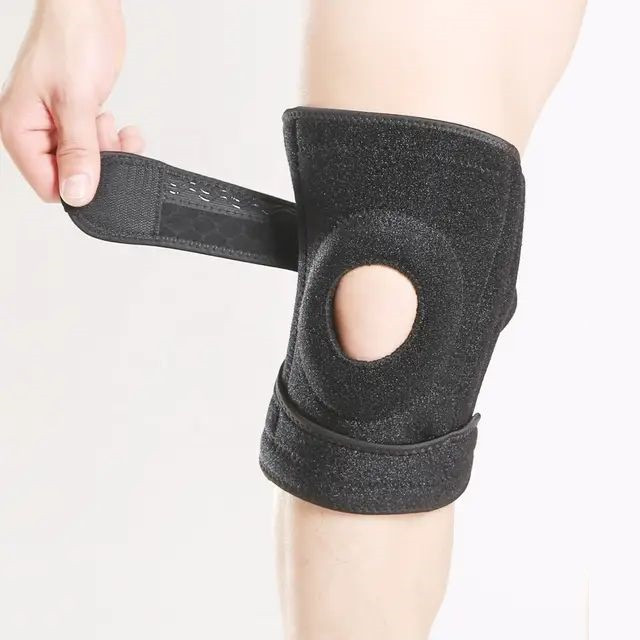 زانوبند طبی انبنگ مدل آتل دار کد AB-0721