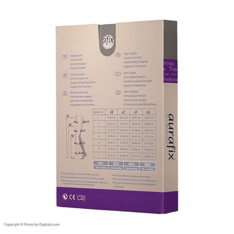 جوراب واریس اورافیکس مدل AV-112 AD