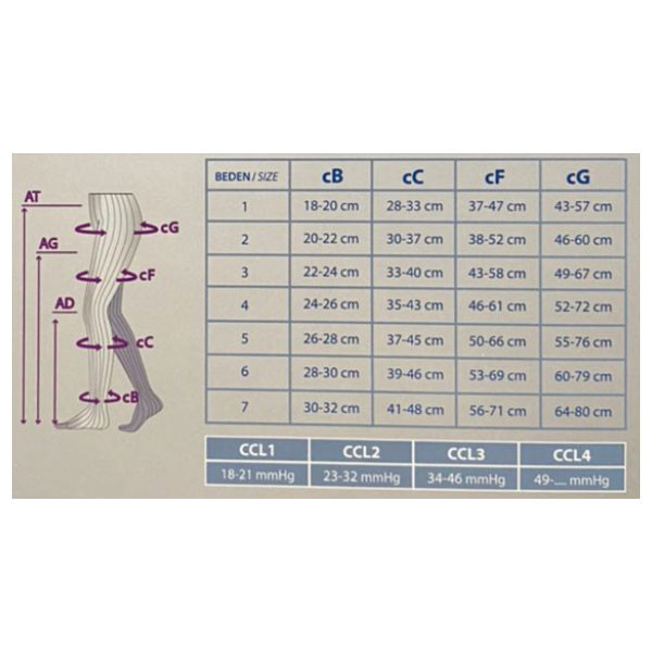 جوراب واریس اورافیکس مدل AV-104